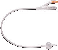 Teleflex - Rusch - 170605220 - Silkomed 2-Way 100 Silicone Foley Catheter 22 Fr 5 Cc Balloon 