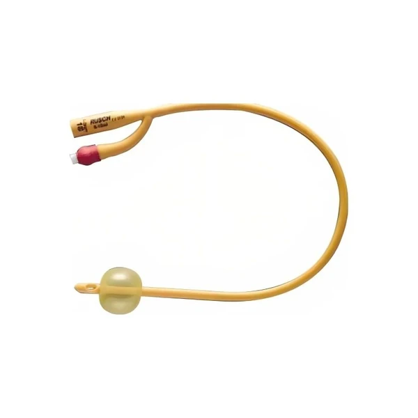 Teleflex - Rusch - 170630180 - Silkomed 2 - Way 100% Silicone Foley Catheter 18 Fr 30 Cc