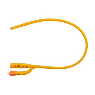 Teleflex - Rusch - 180730160 - Gold Foley Catheter 2 - Way Standard Tip 30 Cc Balloon 16 Fr Silicone Coated Latex