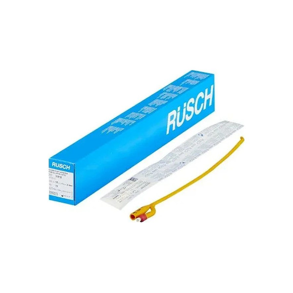 Teleflex - Rusch - 318118 - Puregold Foley Catheter 2 - Way Coude Tip 5 Cc Balloon 18 Fr Ptfe (Teflon) Coated Latex
