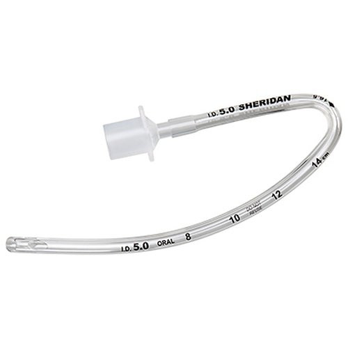 Teleflex - Sheridan Preformed - 5-22111 - Uncuffed Endotracheal Tube 284 Mm Length Curved 5.5 Pediatric Murphy Eye