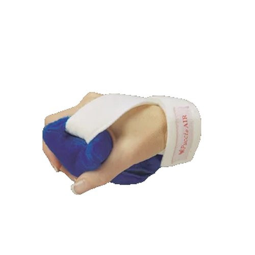 Deroyal - Pucci - 405R - Resting Hand Splint Air - T Inflatable Fleece Right Blue / White One Size Fits Most