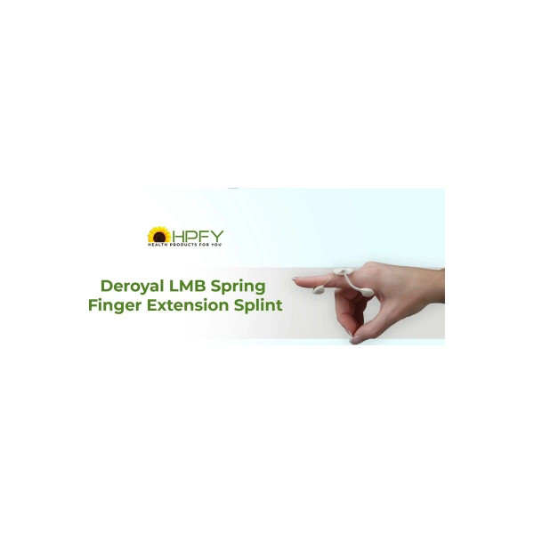 Deroyal - 405W11 - Finger Splint, 4Prong Alum W/Foam