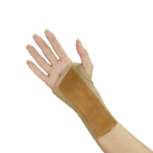 Deroyal - 5015-06 - Wrist Brace Cotton / Elastic Left Hand Beige Pediatric Size