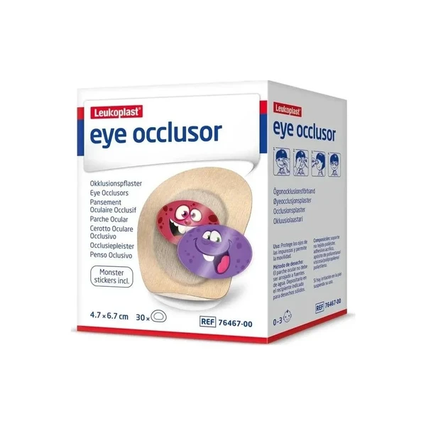 Bsn Medical - Jobst - 7646700 - Leukoplast Junior Size Eye Occlusors, 30 Ct.