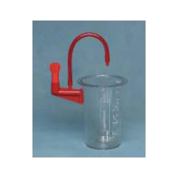 Cardinal Health - Medi - Vac - 65652-555 - Semi - Rigid Polycarbonate Suction Canister With Diss 1000 Cc 1 - Cs - Made To Order