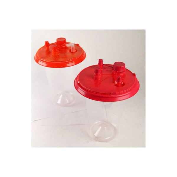 Cardinal Health - Medi-Vac Crd - 65651-530 - Suction Canister Liner 3000 Ml Sealing Lid