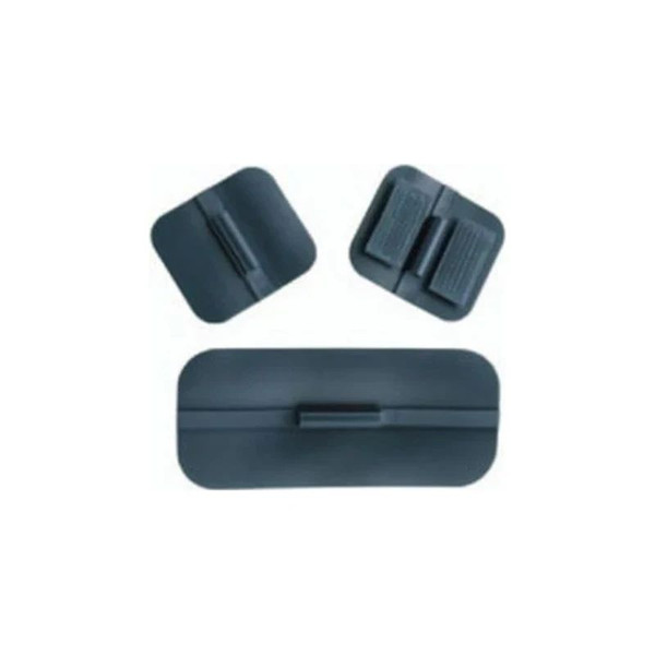 Cardinal Health - Uni-Patch - Ec89150 - Specialty Carbon Rubber Electrode 1 - 1/2" X 3/4"