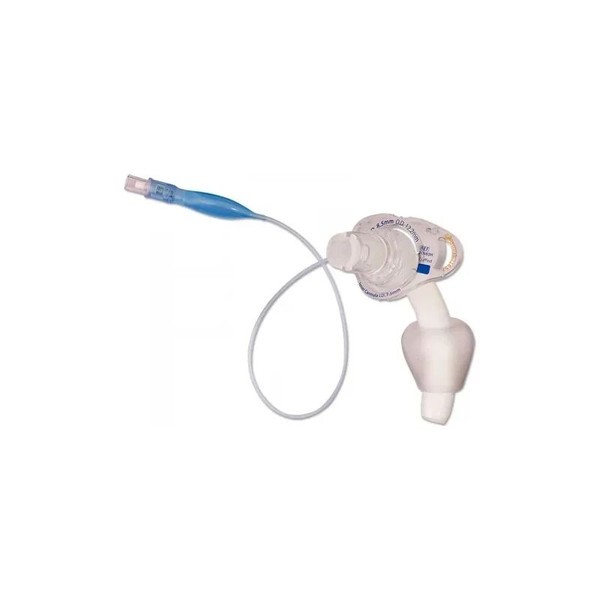 Covidien - Shiley - 8Un85H - Lp Dba Sales Llc Flexible Tracheostomy Tube, Cuffless, Disposable Inner Cannula, Size 8.5 Mm