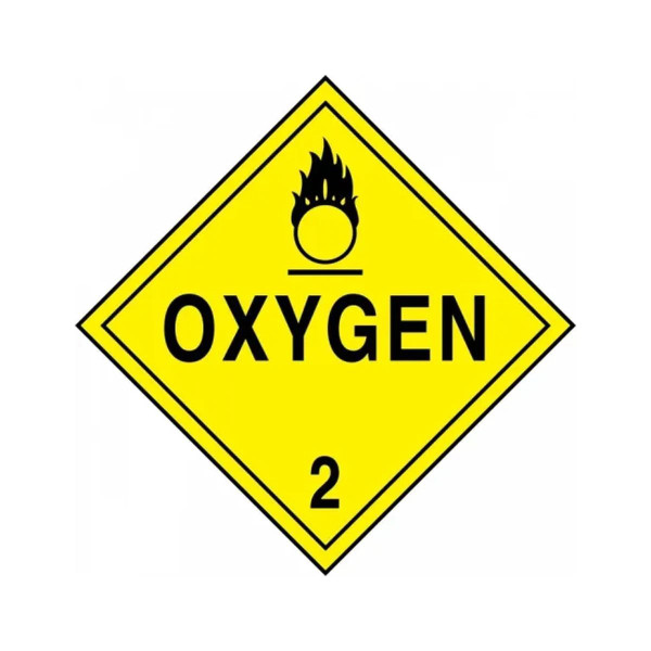 Dalton Medical - R-Ssres003 - Oxygen In Use Signs
