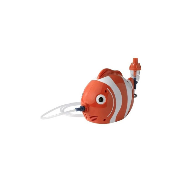 Drive Devilbiss Healthcare - 18090-Fs - Medical Fish Compressor Nebulizer System Small Volume Medication Cup Pediatric Aerosol Mask Delivery