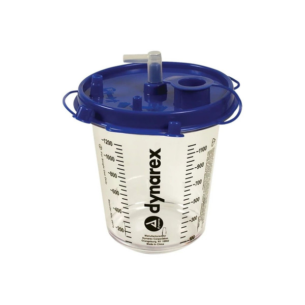 Dynarex - 32224 - Suction Canister Resp - 02 1200 Ml Sealing Lid