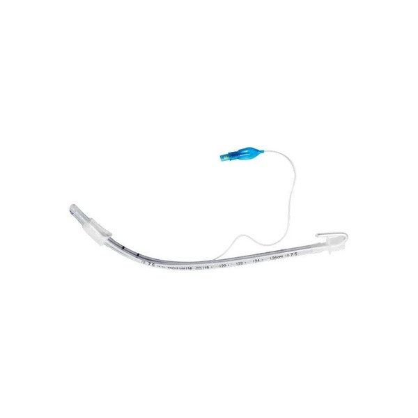 Dynarex - 36237 - Cuffed Endotracheal Tube Resp - O2 Curved 5.5 Mm Pediatric Murphy Eye