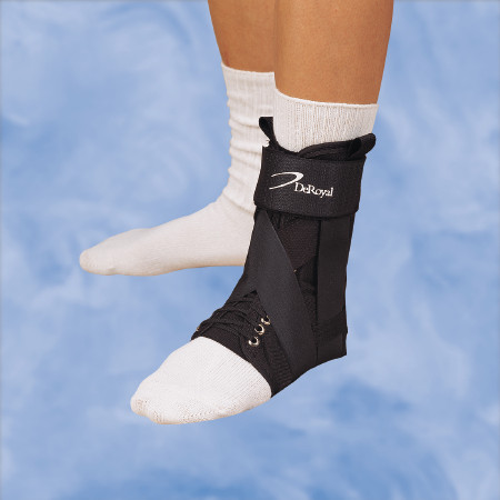 Deroyal - Ab2801-28 - Ankle Splint X - Large Lace - Up Male 12 - 1/2 And / Female 13 - Right