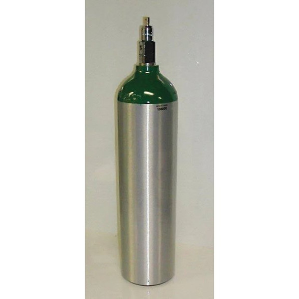 Mada Medical - 1502Se - Oxygen Cylinder (Empty) Size D Aluminum