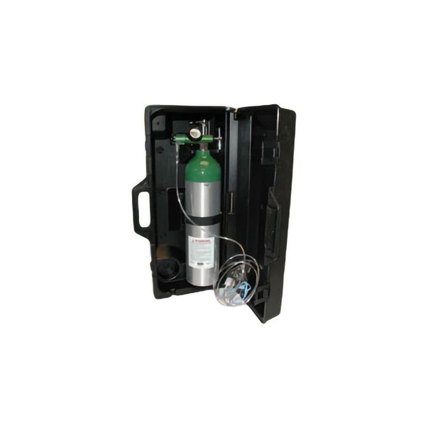 Mada Medical - 1529E - Emergency Oxygen Kit (Empty) Size D Aluminum