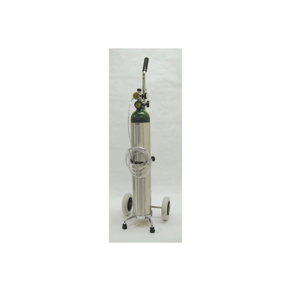 Mada Medical - 1630Me - Oxygen Kit On Cart (Empty) Size E Aluminum