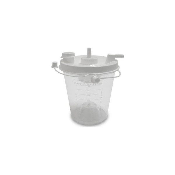 Mada Medical - 178B - Suction Collection Bottle 800 Ml Pour Lid