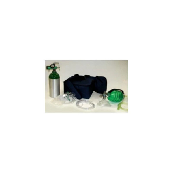 Mada Medical - First-In - 1411E - Oxygen Resuscitator Kit (Empty) Size M9 Aluminum