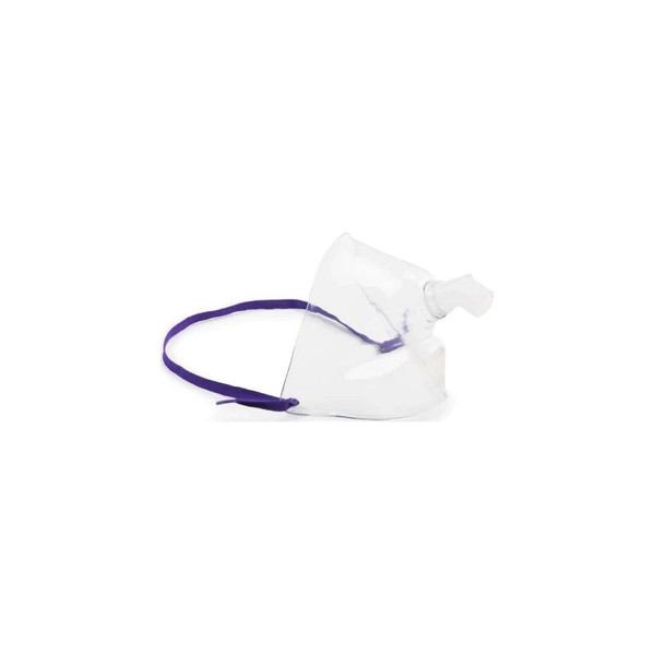 Mckesson - 16-110E - Oxygen Face Tent Style Adult One Size Fits Most Adjustable Head Strap