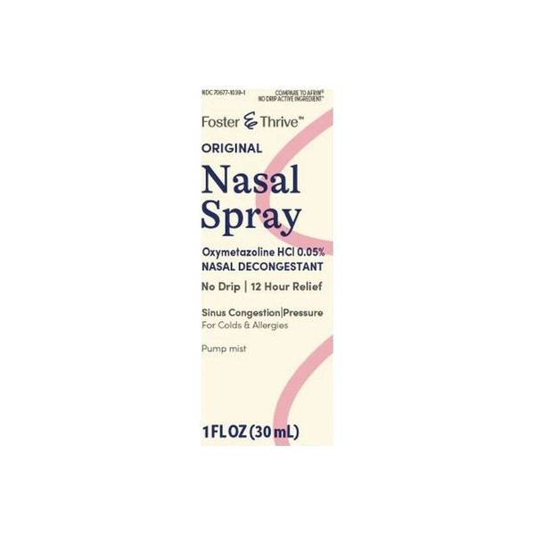 Mckesson - 70677103901 - Nasal Spray, Pump Ft Sm N/D 0.05%1oz