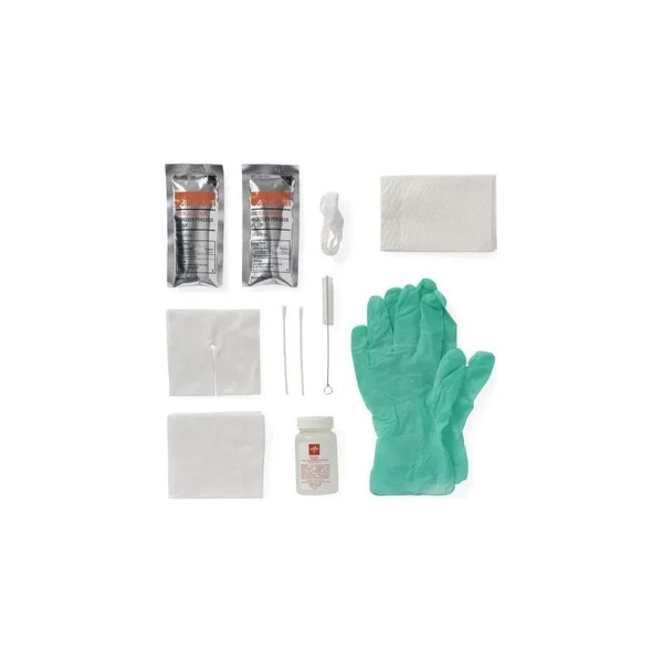 Medline - Dynd40589 - Industries Tracheostomy Care Tray With Peroxide And Saline, Latex - Free