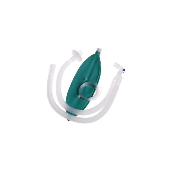 Medline - Dynjaa0109 - Anesthesia Breathing Circuit Corrugated Tube 90 Inch Dual Limb Adult 3 Liter Bag Single Patient Use