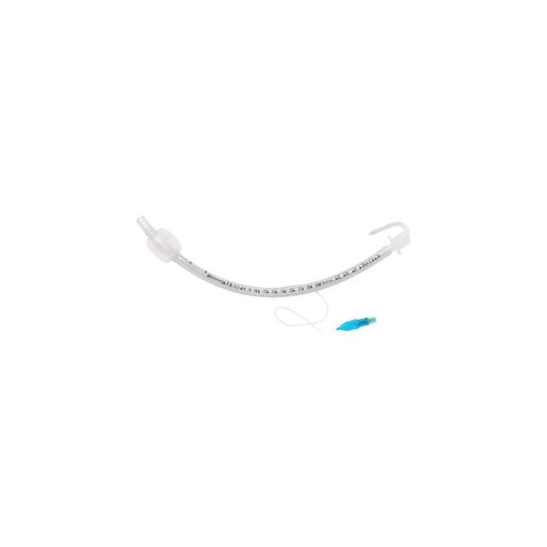 Medline - Dynjaetc75s - Cuffed Endotracheal Tube Curved 7.5 Mm Adult Murphy Eye