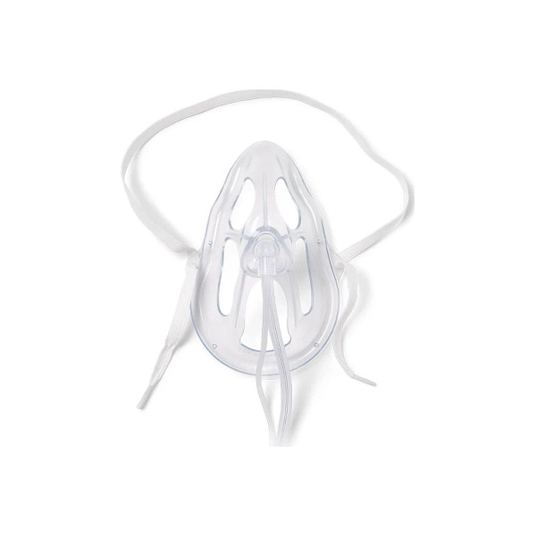 Medline - Oxymask - Ot10258Ml - Oxygen Mask Full Face Style Infant Adjustable Head Strap / Nose Clip