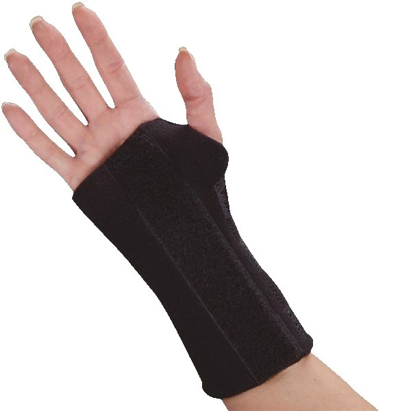 Deroyal - Ne7739-72 - Cock - Up Wrist Brace Low Profile Neoprene Right Hand Black Medium