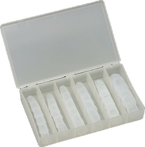Deroyal - Stax - 9122-00 - Finger Splint Starter Kit Assorted Sizes Transparent