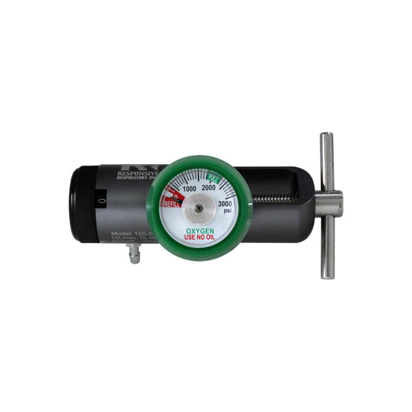 Responsive Respiratory - 120-0021 - Contents Gauge W/ Boot For Conservers (0 - 3000 Psig)