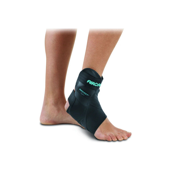 Djo Djorthopedics - Aircast Airlift Pttd - 02Psl-1 - Ankle Brace Small Hook And Loop Strap Closure Male Up To 7 / Female 8 - 1/2 Left Foot
