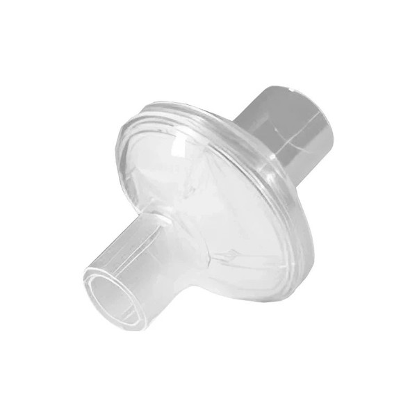 Spirit Medical - Bvf22 - Main Flow Adult Bacterial Viral Filter, 22Mm I.D X 15Mm I.D./22Mm O.D - Efficiency 99.999+%