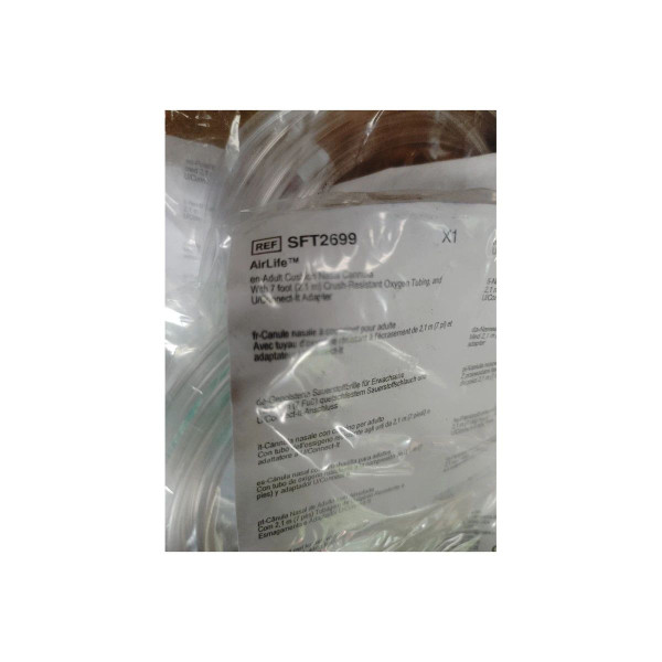 Sun Med - Airlife - Sft2625U - Cannula, Nasal Sft Unconnect Adlt 25'