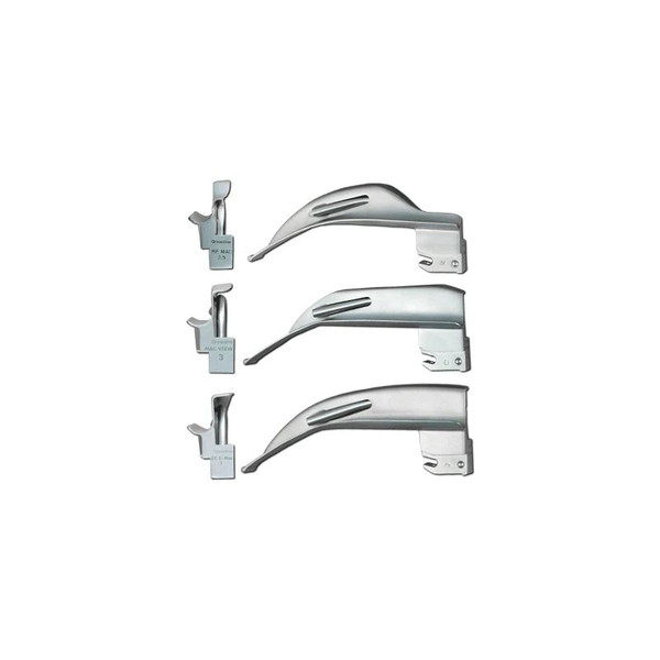 Sun Med - Greenline - 5-5254-03 - Laryngoscope Blade Macintosh American Type Size 3 Medium Adult