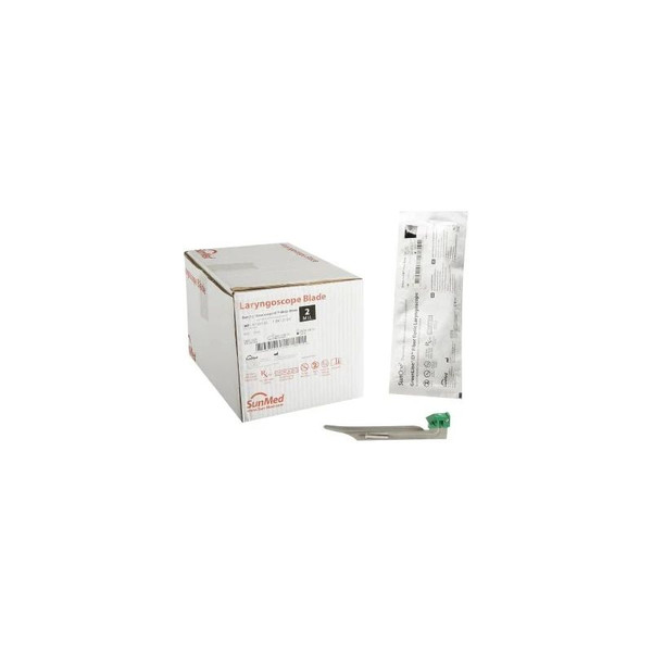 Sun Med - Greenline - 5-5333-02 - Laryngoscope Blade Miller Type Size 2 Child
