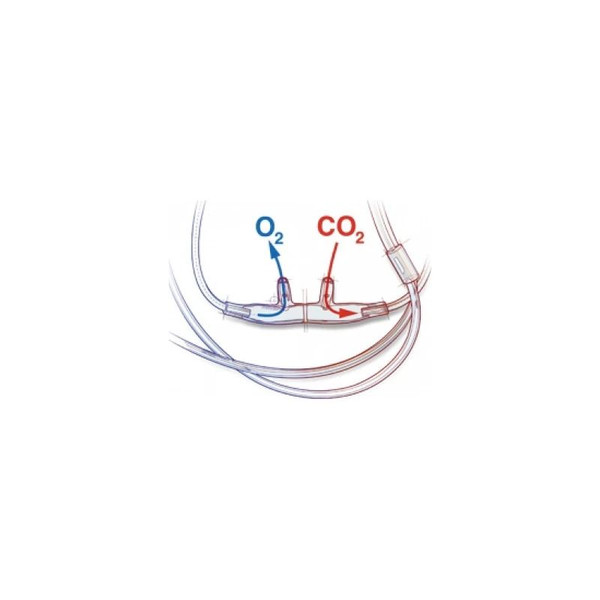 Sun Med - Salter - 4950F-14-14-25 - 14 - 25 - Divided Co2 Delivery Capnography Cannula