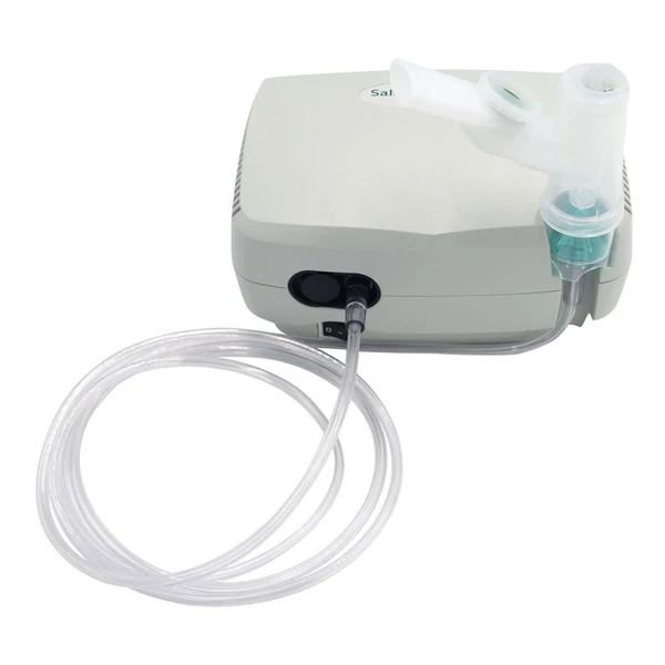Sun Med - Salter Aire Elite Plus - 8350-8660-7-1 - Compressor Nebulizer System Small Volume Medication Cup Universal Mouthpiece Delivery