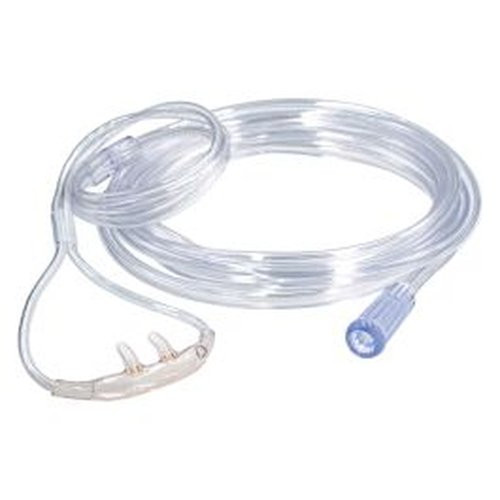 Sun Med - Salter-Style - 1602-7-50 - Nasal Cannula Low Flow Delivery Pediatric Curved Prong Nonflared Tip 