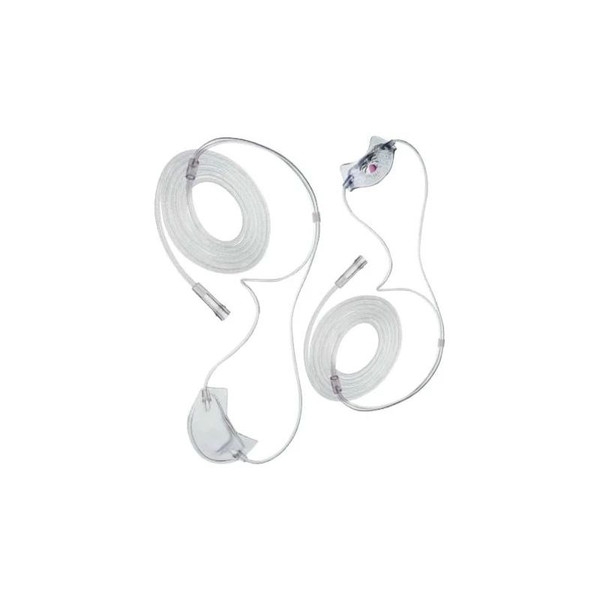 Sun Med - Soft Plus - 0101 - Biflo Nasal Mask Style Adult One Size Fits Most Adjustable Head Strap