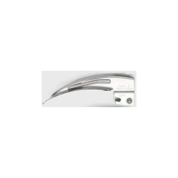 Sun Med - Vyaire Medical - 4602 - Blade, Laryngoscope Mac2 Std Plas Grn Sz2