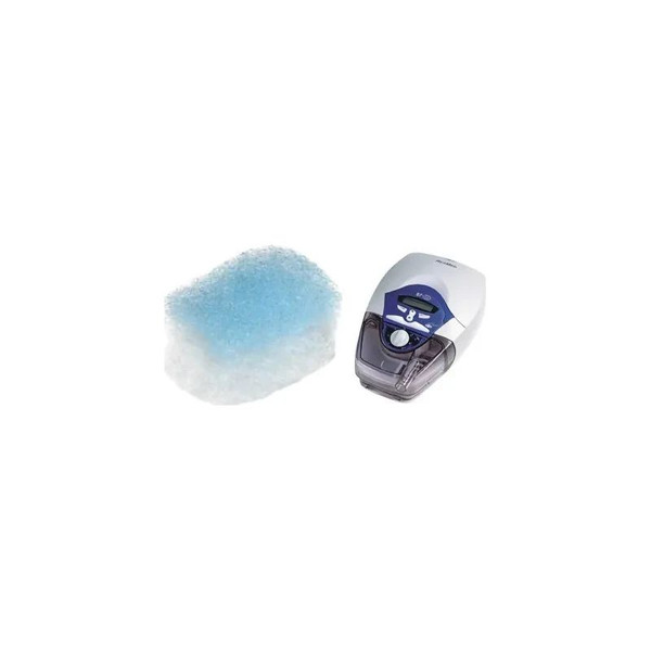 Sunset Healthcare Solutions - Cf2103-2 - S7 Series Cpap Filter Foam Disposable Per Pack Blue / White No Tab