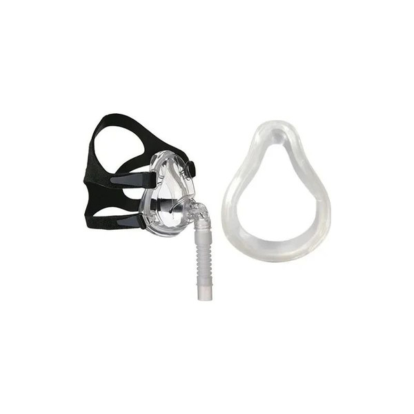 Sunset Healthcare Solutions - Cm005S - Deluxe Full Face Cpap Mask With Headgear And Cushion, Small.