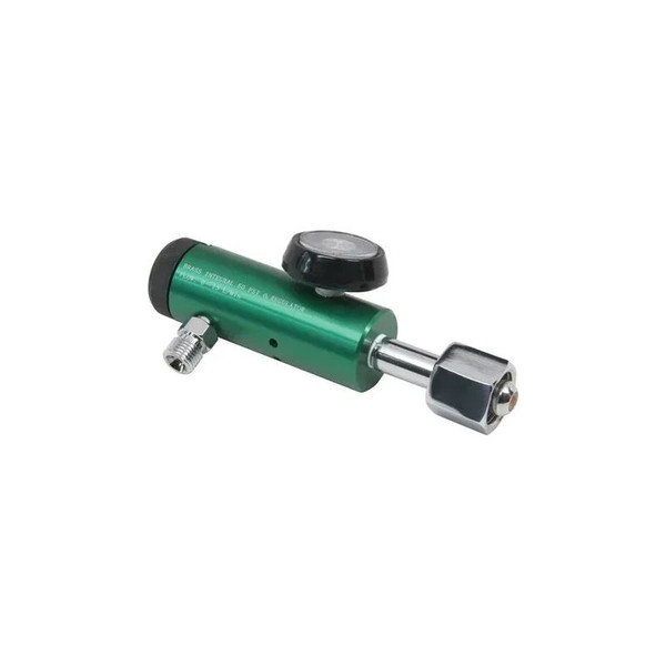 Sunset Healthcare Solutions - Res045L - Extended Cga 540 Style Regulator, 0 - 15 Lpm, With Long Stem