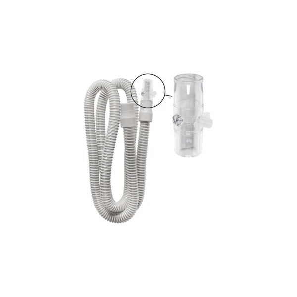 Sunset Healthcare Solutions - Vc1100 - Ventilator Circuit Corrugated Tube 72 Inch Single Limb Adult Without Breathing Bag Patient Use Passive