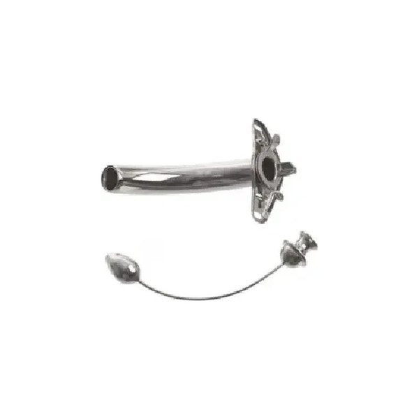 Teleflex - Jackson - 518130 - Tracheostomy Tube Original Tube, 5, Regular Length 69 Mm L, 6.2 I.D X 9 O.D., Non - Fenestrated.