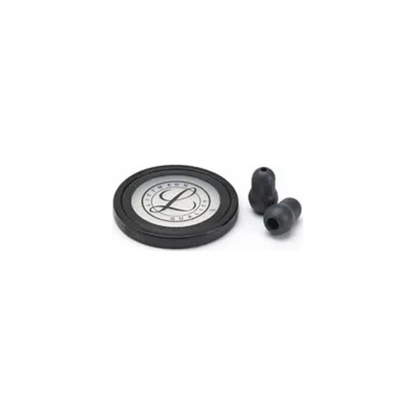 3M - Littmann - 40011 - Stethoscope Spare Parts Kit, Master Cardiology, Black