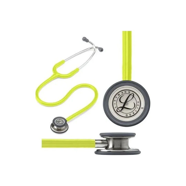 3M - Littmann - 5839 - Classic Iii Stethoscope, Lemon - Lime Tube, 27