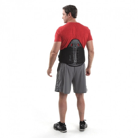Djo Djorthopedics - Exos - 300637-40 - Form Ii 637 Back Brace Small / Medium Hook And Look Strap Closure 28 To 50 Inch Waist Circumference Adult